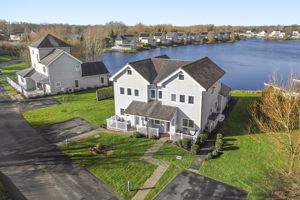 Drone over looking Summer Lake- click for photo gallery